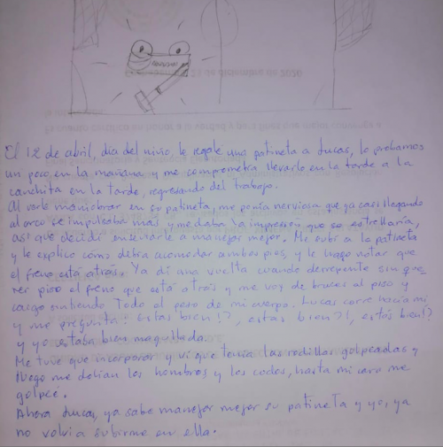 Ser lastimado ejemplo de un texto.png